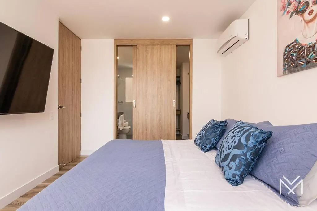 Luxury 2 Bd Apto W/ Coworking-Near Milla De Oro Apartamento Medellín
